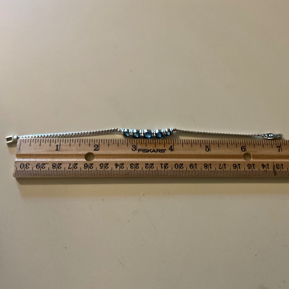 Blue Sapphire Bracelet - Picture 6 of 7